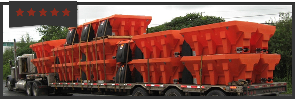 Polyethylene spreader