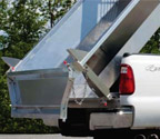 Slide-in dump body